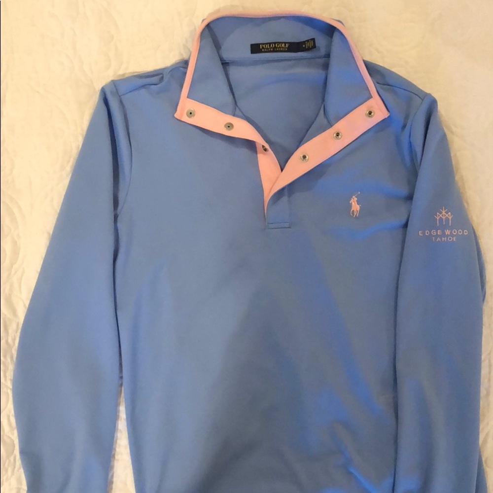 RL long sleeve quarter zip